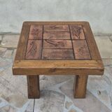 Coffee table signed P. Garnier