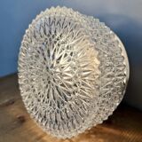 Vintage Glass Wall Or Ceiling Light, 1970s