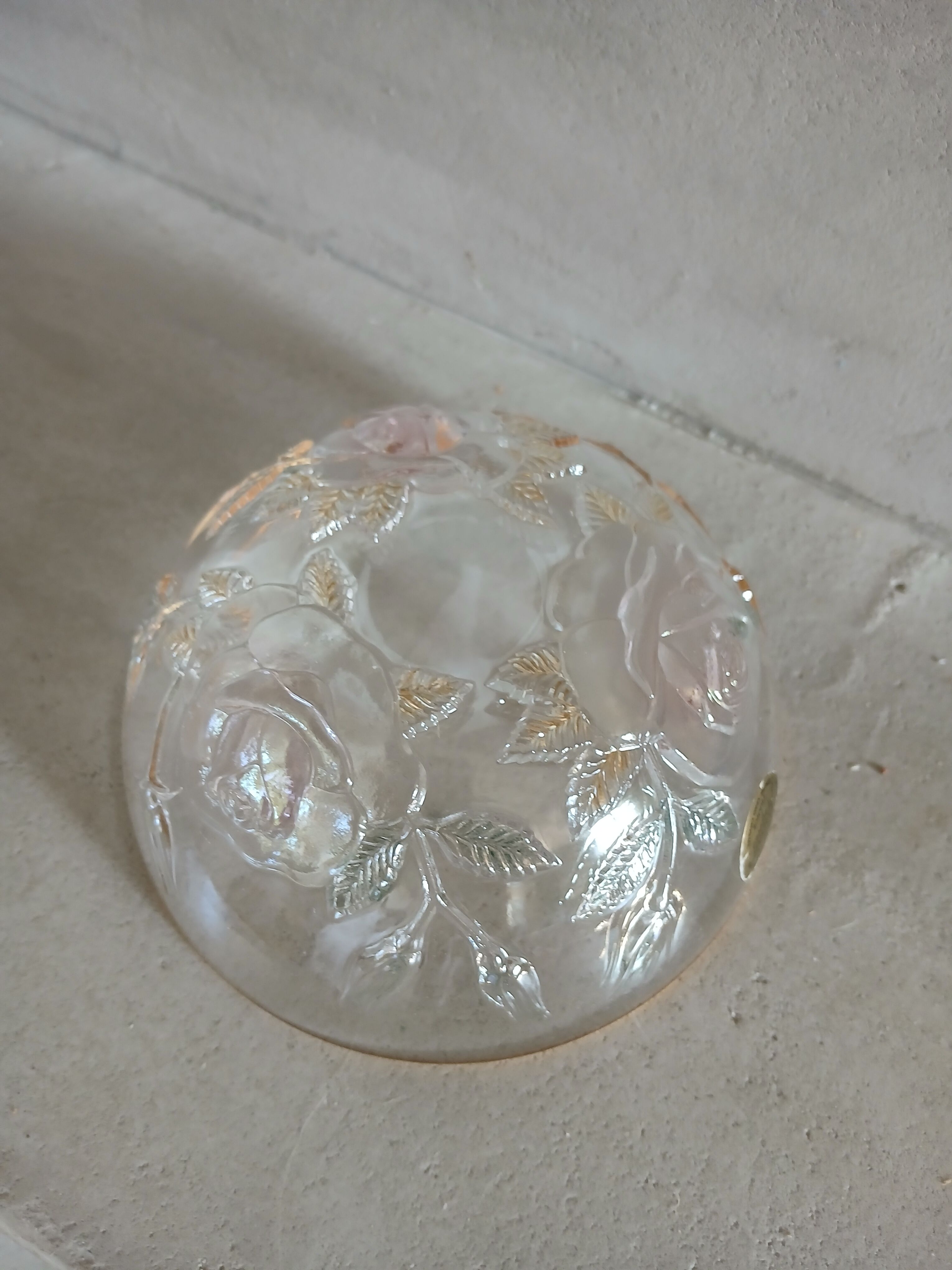 Coupe en cristal d'Arques