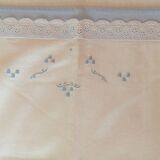 Vintage baby bed sheet.