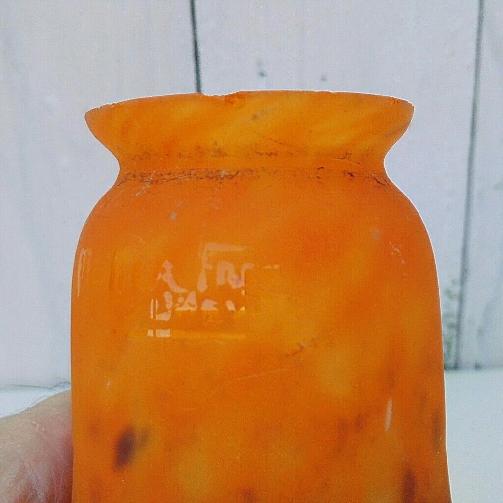 Tulipe pâte de verre art déco 20-30’s muller
