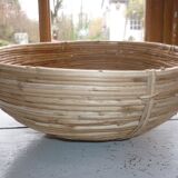 Bauhaus rattan basket from 1960