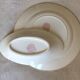 Flat and 1 ravier old pink iron earth Baker