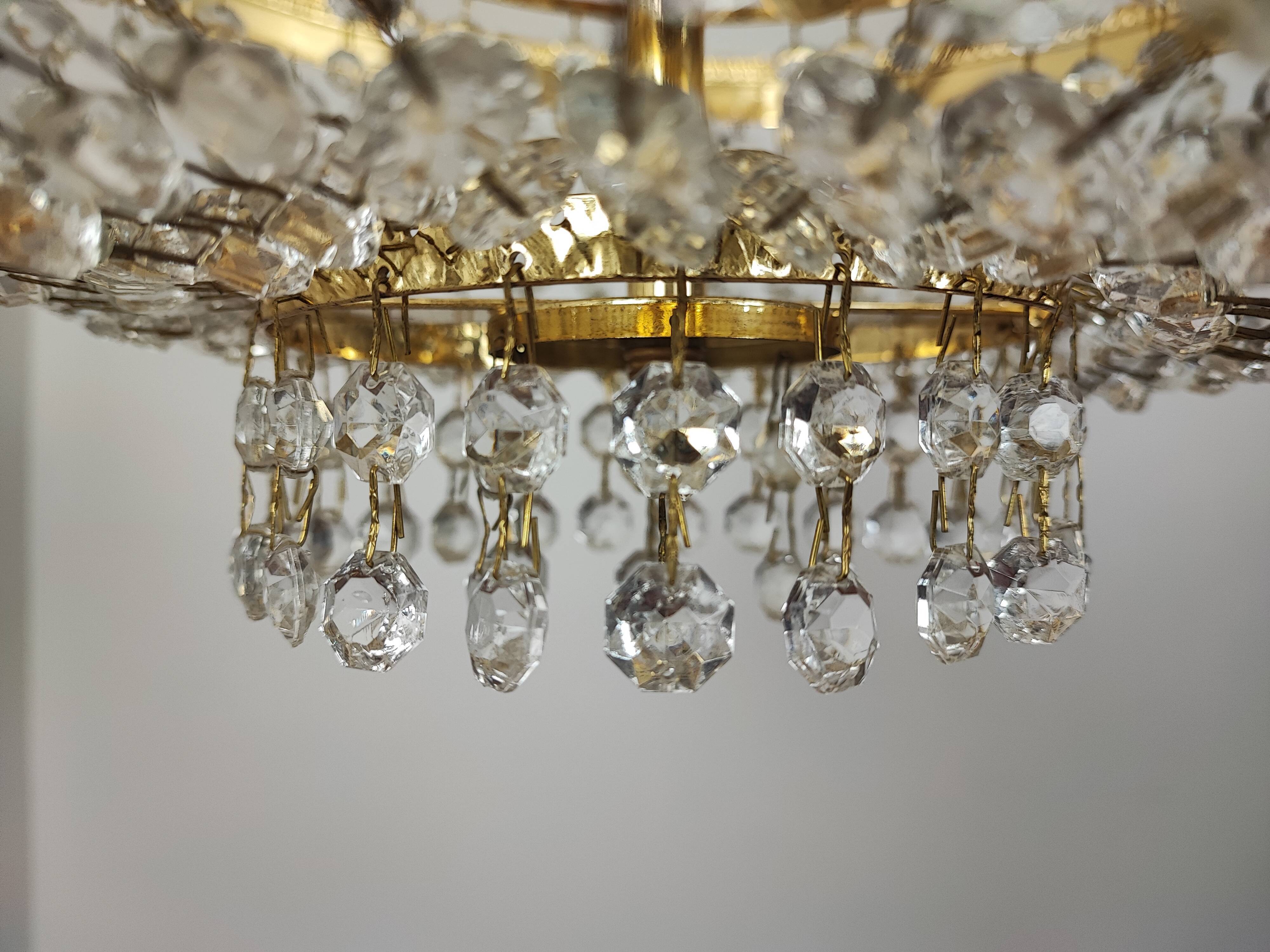 Chandelier with tassels