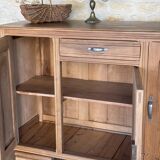 Restored solid wood Art Deco sideboard