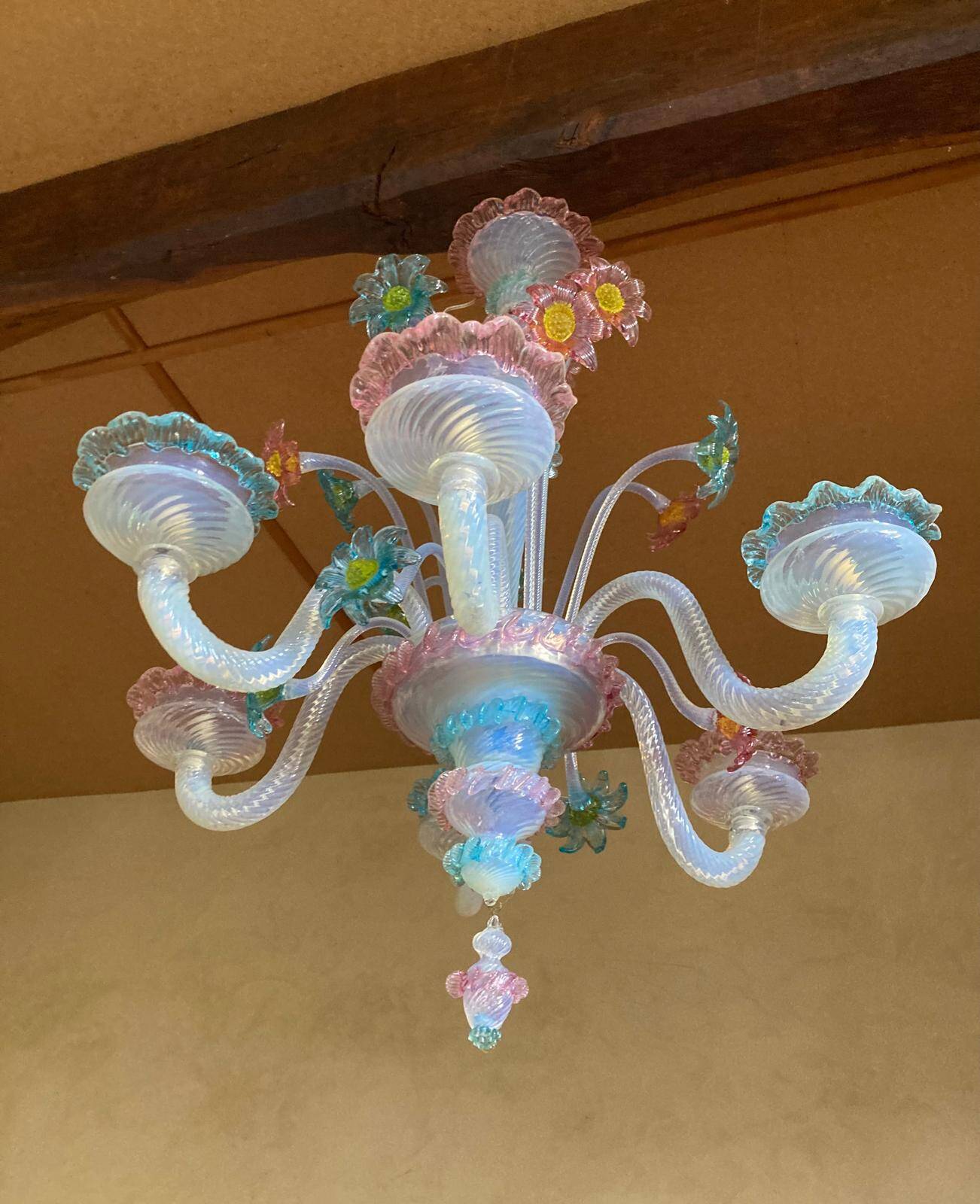 Murano chandelier from the 1950s