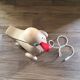 Raw wooden roller duck