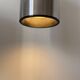 Pair of vintage wall lights, brushed metal, Bur Leucthen Germany 1970