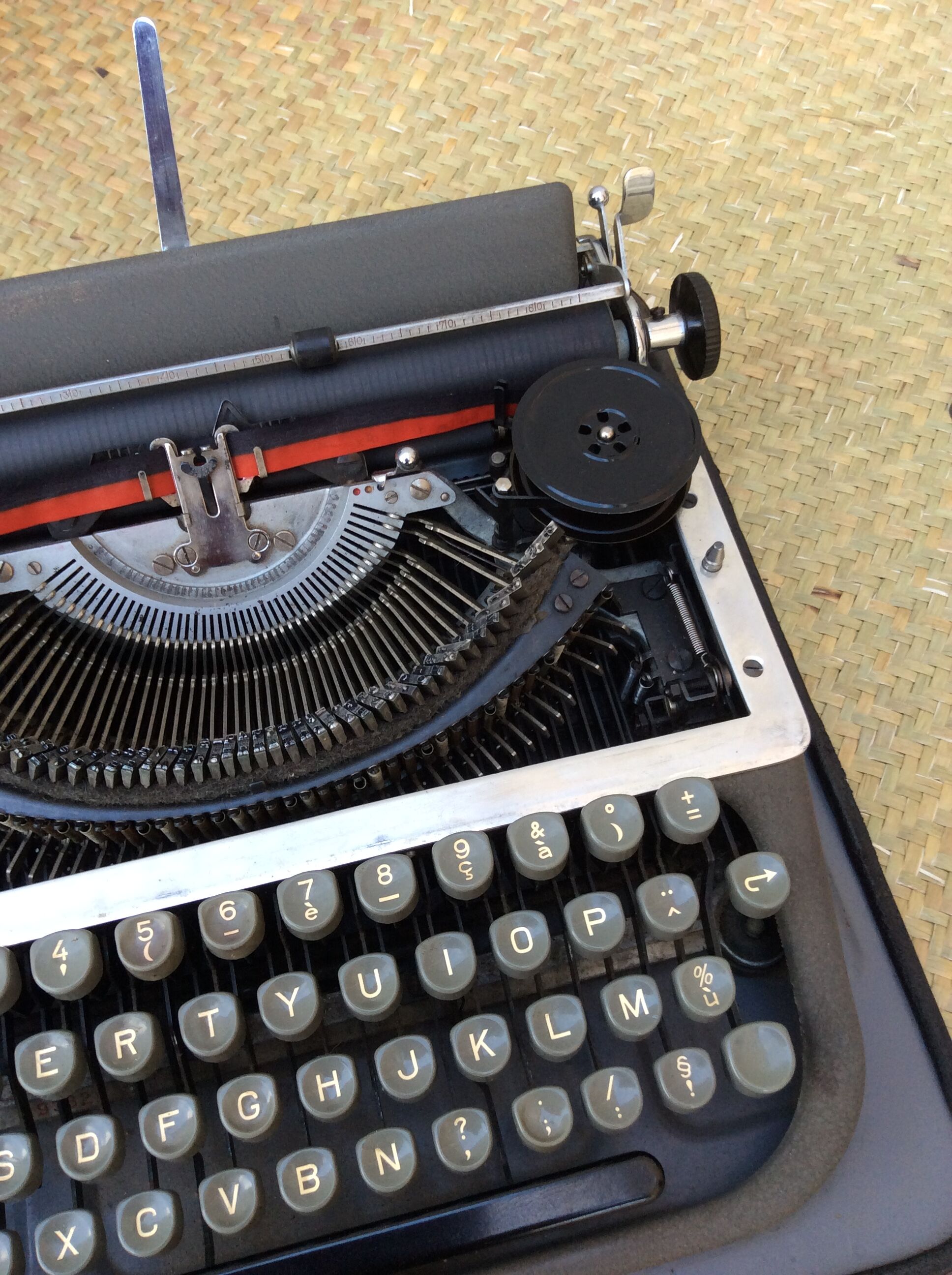 Typewriter Japy years 50-60