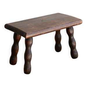 Tabouret vintage rectangulaire