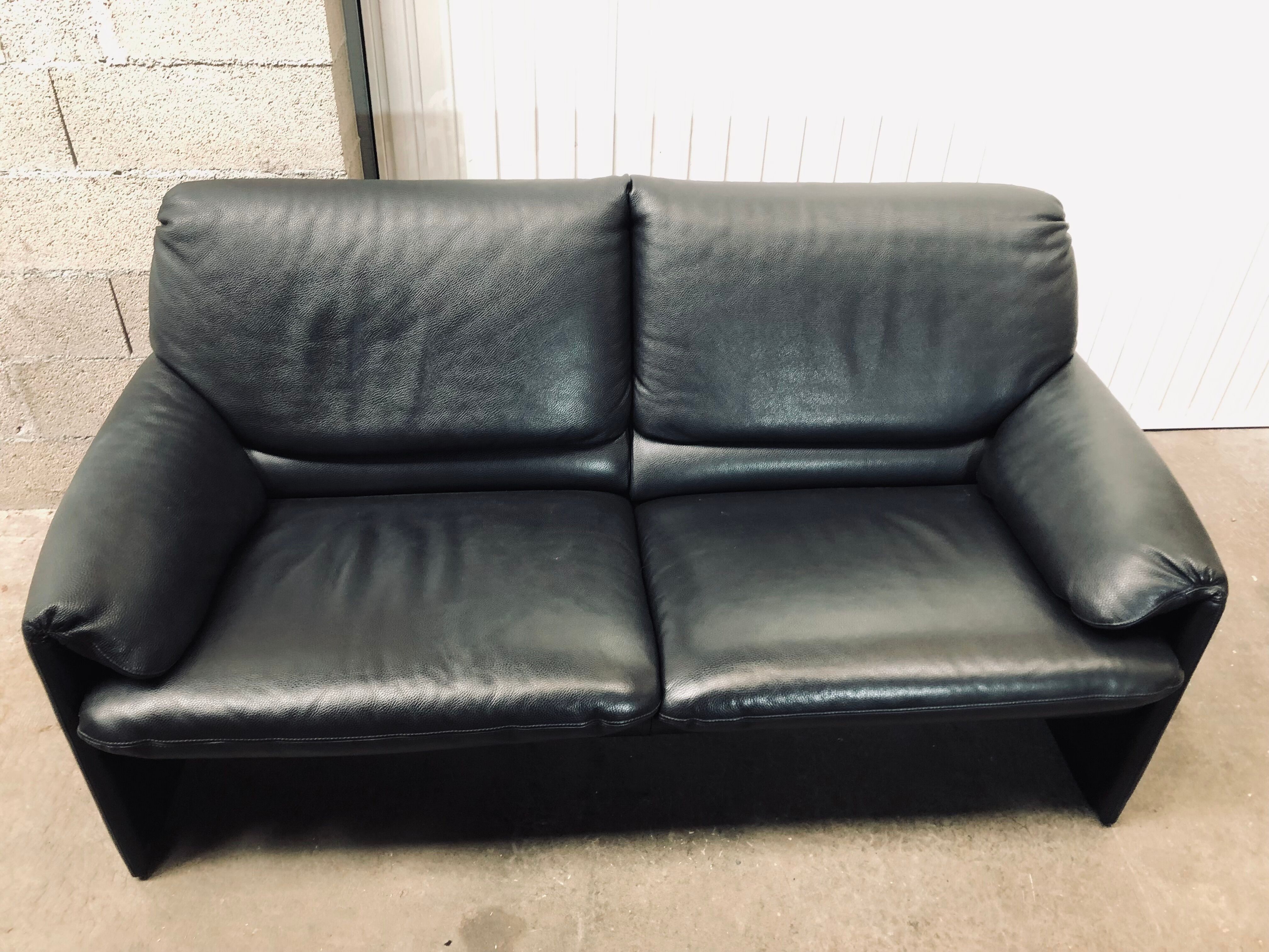 Sofa leather bora de lLeolux