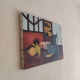 Rustic canvas "Still Life"