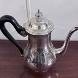 Empire style silver-plated chocolate pot