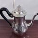 Empire style silver-plated chocolate pot