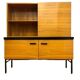 Retro chest of drawers with extension, 1960s, Czechoslovakia