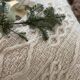 Pure natural wool English blanket