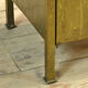 Brass bedside table, circa 1900