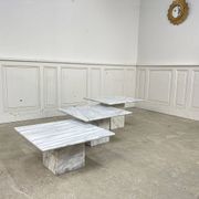 Vintage marble coffee tables