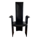 Fauteuil cuir Roche Bobois vintage