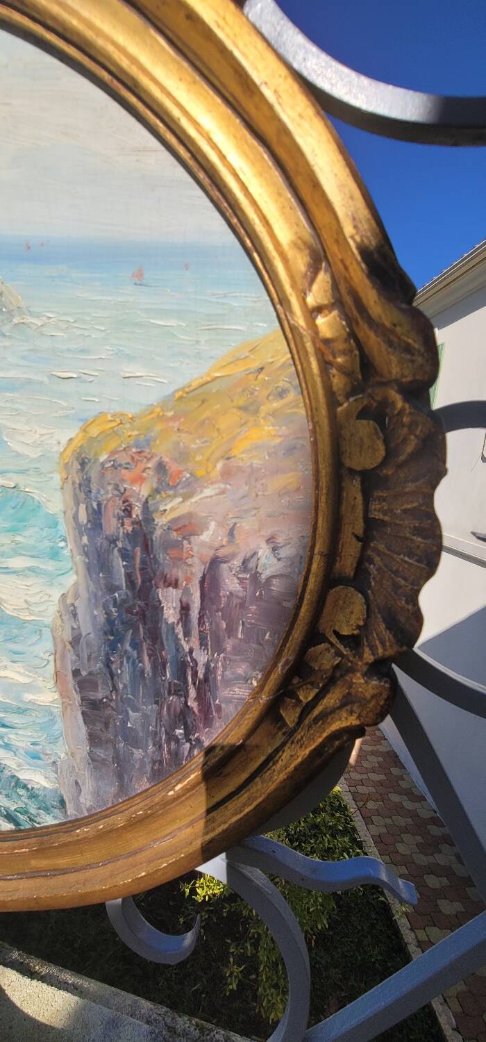 Peinture marine 19eme