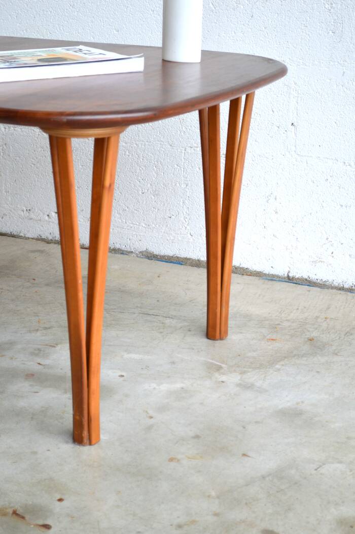 Danish coffee table by Severin Hansen for Haslev