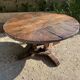 Medieval Gothic round table high period castle