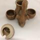 Denbac sandstone mustard condiment service