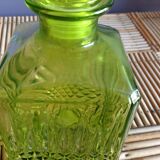 Vintage green carafe