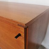 Buffet sliding teak doors by Gunther Renkel for Rego