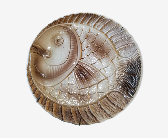 Assiette poisson Digoin