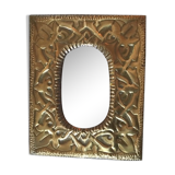 Brass mirror 21x89cm