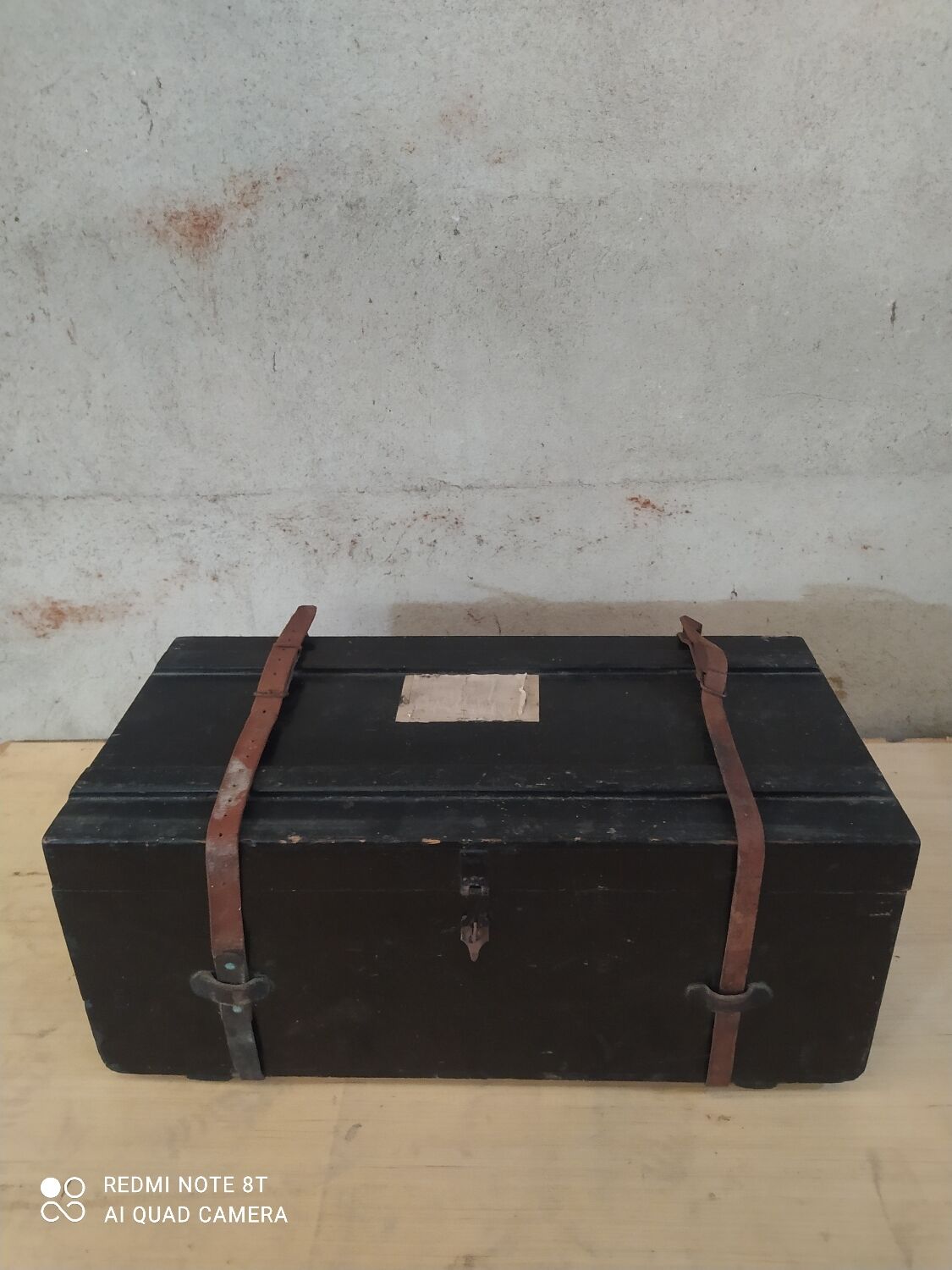 Caisse en bois vintage