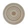 Natural beige jute round rug 70cm