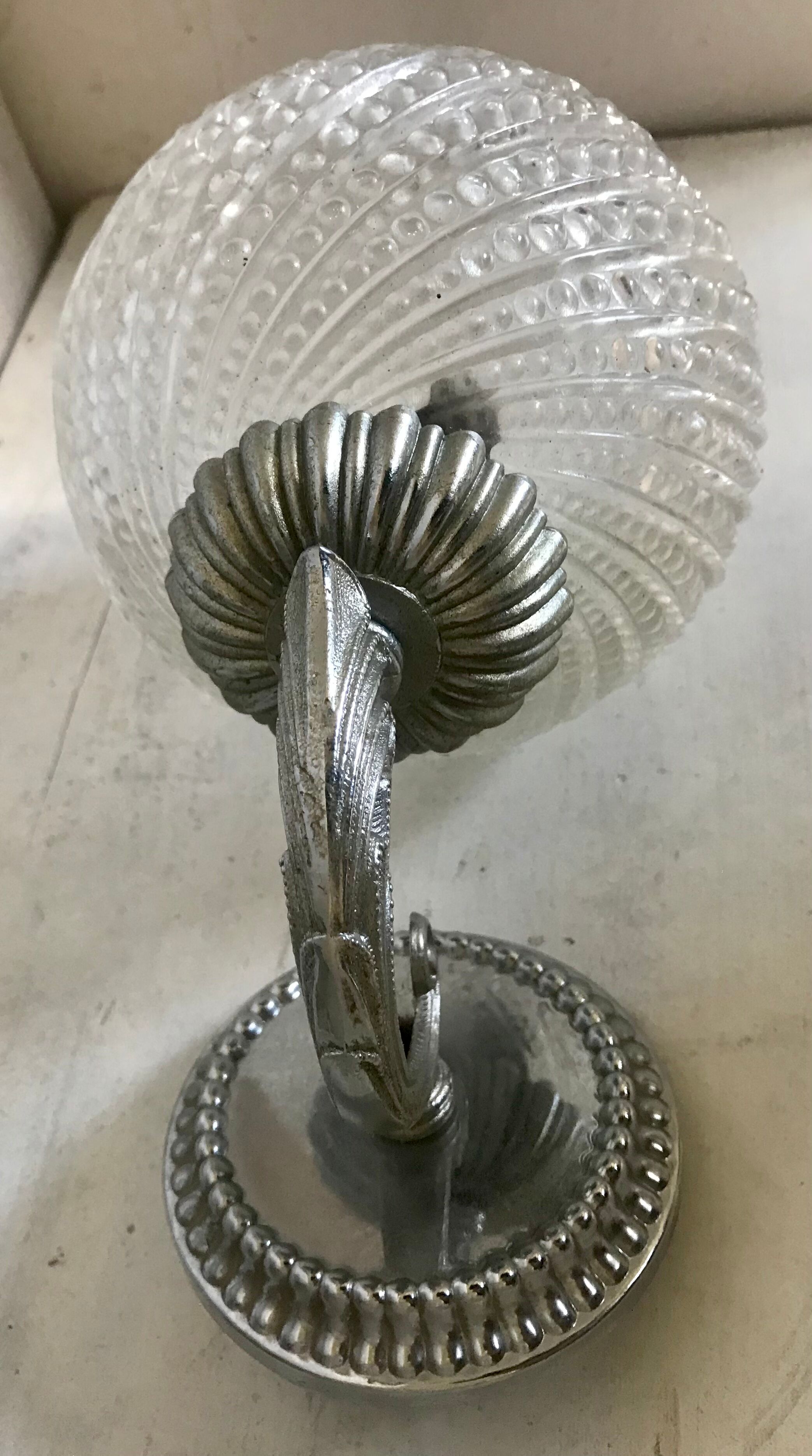 Pair of vintage wall lamps