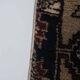 Vintage handmade Turkish rug 90x193 cm