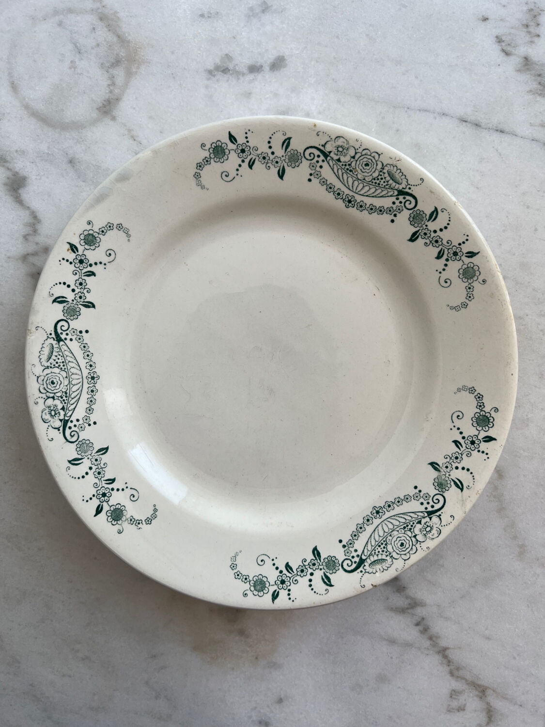 Set of 3 plates Ginette - Faïencerie nouvelle Givors France