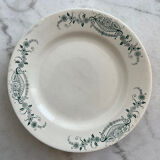 Lot de 3 assiettes Ginette - Faïencerie nouvelle Givors France