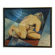 Modern painting "Geometric Nude", signed R. Smyth 1991
