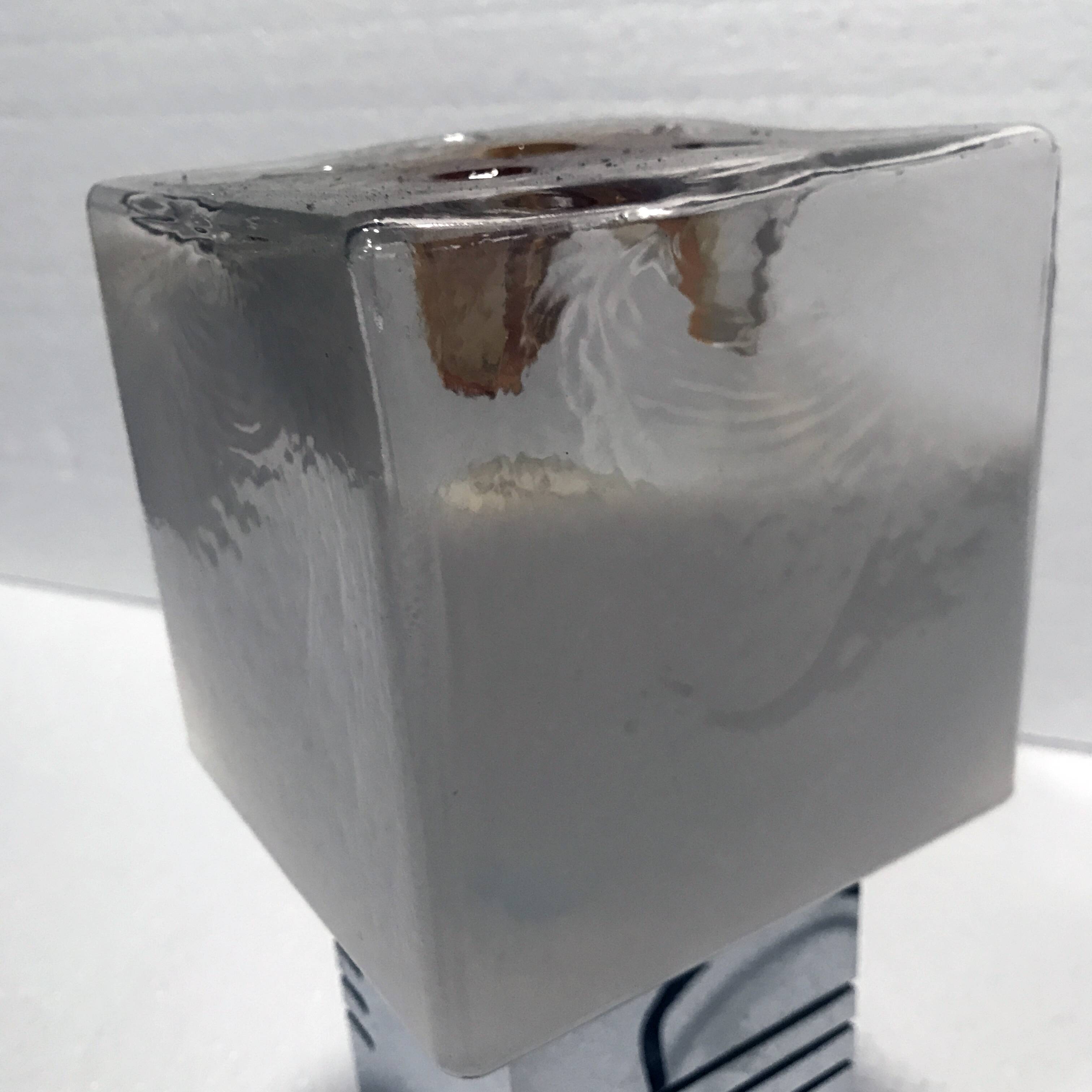 Vintage Bedside Lamp • Cubic • Gaetano Sciolari • 1969