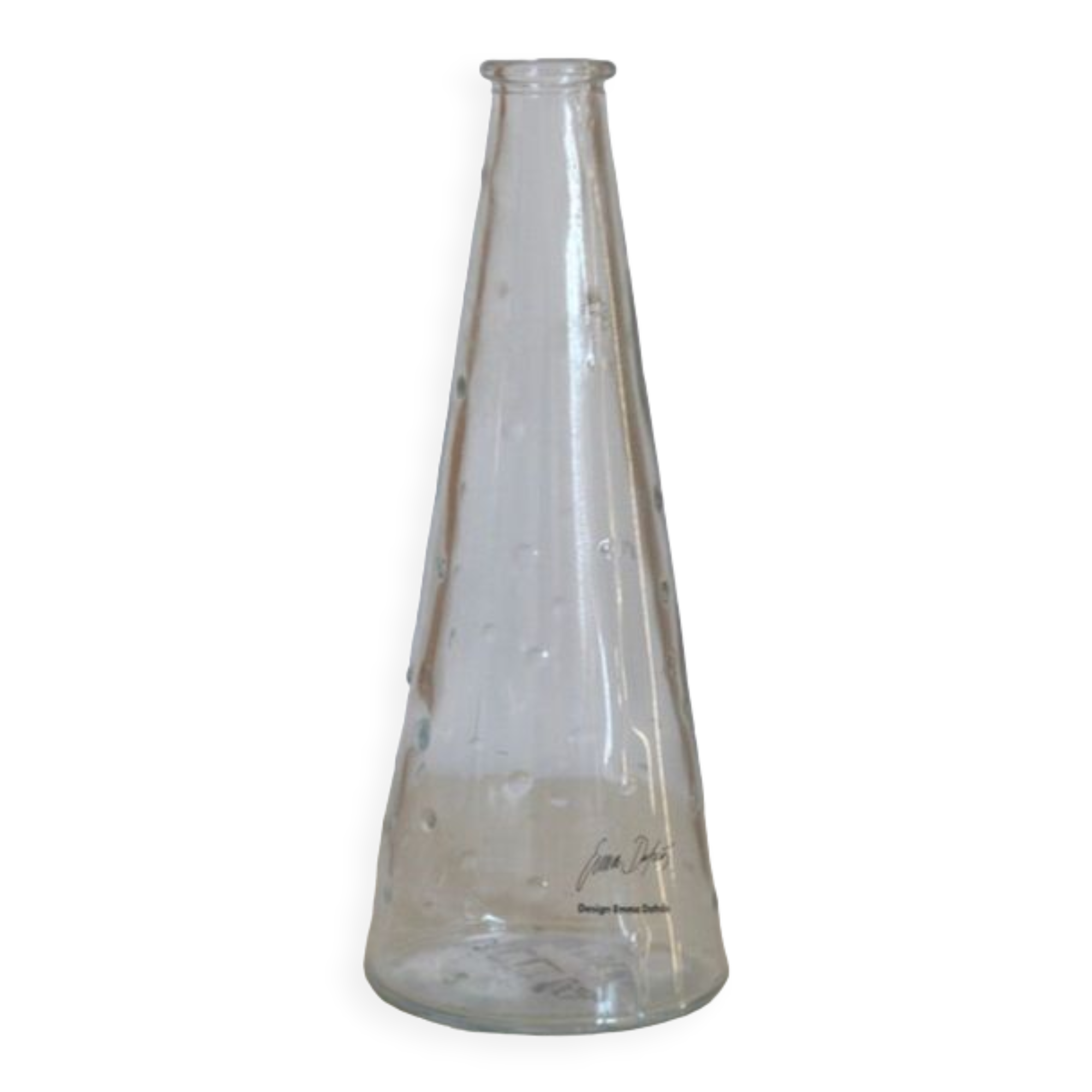 Soliflore ou vase transparent design - ikea vintage