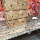 Old small furniture with hardware drawers