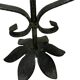 Cast iron candle holder