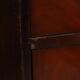 Commode Chiffonnière Ancienne en Acajou Flammé sur Chêne XIXe Siècle