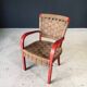 Vintage Mediterranean Rope Armchair, France, 1930s