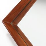 Scandinavian style Mid-century mirror in teak, 1960s