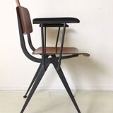 Midcentury inspired industrial armchair