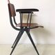 Midcentury inspired industrial armchair