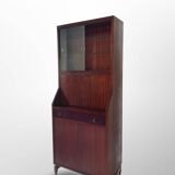Italian wood and veneered mahogany sideboard/credenza, 1960s.
