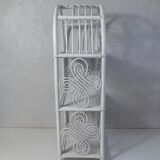 Rattan shelf
