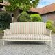 Large Sofa In Painted Wood From Louis XVI XVIII Eme Century